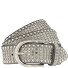 Riva Studded Belt Leer variant hellgrau | 95 cm