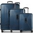  Essentials 14 4 wielen Kofferset 3-delig met uitbreidingsplooi variant dark blue metallic