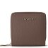 Bologna leer portemonnee met rits rondom, medium, 10 cm variant taupe