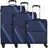  Star Max 4 wielen Kofferset 3-delig met uitbreidingsplooi variant navy-blue