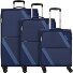  Star Max 4 wielen Kofferset 3-delig met uitbreidingsplooi variant navy-blue