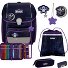  Genius Exklusiv Safety Light Schooltas set variant Spooky Starlight