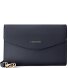  Bologna Leren clutch schoudertas leer 23 cm variant navy