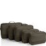  Accessoires kofferset 5 stuks. variant green moss