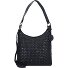  Zacht geweven Tuula Schoudertas Leer 29 cm variant midnight navy