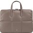  Togean Laptoptas Leer 36 cm variant taupe