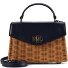  Farrah Handtas 19.5 cm variant light walnut  refined navy