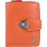  Sponsachtig portefeuille leer 9 cm variant orange