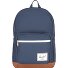 Pop Quiz Dagrugzak 44.5 cm Laptop compartiment variant navy-tan Pop Quiz Dagrugzak 44.5 cm Laptop compartiment variant navy-tan