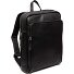  Jasper Dagrugzak Leer 39 cm Laptop compartiment variant black