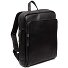  Jasper Dagrugzak Leer 39 cm Laptop compartiment variant black