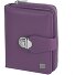  Sponsachtig portefeuille leer 9 cm variant purple