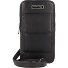  Black Nappa Mobiel telefoonhoesje Leer 11.5 cm variant black