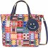  Tartan Tape Haidy Shopper Tas 26 cm variant wedgewood