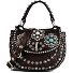  Afrodite Mini handtas Leder 18 cm variant moro