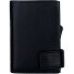 SecWal 1 Creditcard etui Portemonnee RFID Leer 9 cm variant schwarz SecWal 1 Creditcard etui Portemonnee RFID Leer 9 cm variant schwarz