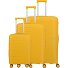  Pacific 4 wielen Kofferset 3-delig variant yellow