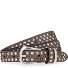  Studded belt Leer variant taupe | 75 cm