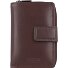  Donna Giulia Portemonnee Leder 13 cm variant dunkelbraun