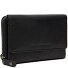 Rhodos Portemonnee RFID-bescherming Leer 14 cm variant black Rhodos Portemonnee RFID-bescherming Leer 14 cm variant black