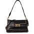  Agnese Schoudertas Leder 28 cm variant nero