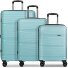  Travel Line 4300-Plus 4 wielen Kofferset 3-delig met uitbreidingsplooi variant reef waters