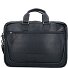  Wax Pull Up Koffer Leer 40 cm Laptop compartiment variant black