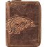  Huntsman Portemonnee RFID-bescherming Leer 10 cm variant brown 2