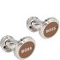  Manchetknopen Messing 0.4 cm variant medium beige