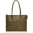  Carisma Schoudertas RFID Leer 40 cm Laptopcompartiment variant green