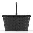 Draagtas boodschappentas 48 cm variant glossy dots black Draagtas boodschappentas 48 cm variant glossy dots black
