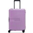  x United Colors of Benetton Color Block Hardside 4-wiel cabine trolley 55 cm variant lavender