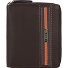  Don Leonardo Portemonnee RFID Leer 10 cm variant dunkelbraun