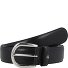  Zakelijke riem leer variant black | 115 cm