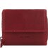  Portemonnee RFID-bescherming Leer 11 cm variant rot
