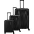  Barbara Novelty 4 wielen Kofferset 3-delig met uitbreidingsplooi variant black