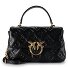  Love Lady Handtas Leer 26 cm variant nero-antique gold