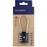  Global TA Bagageslot met cijferslot 10 cm variant black