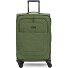 Essentials 12 MEDIUM 4-wiel trolley 67 cm met uitbreidingsplooi variant olive