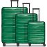  Travel 4-wiel kofferset, 3-delig, met rekbare vouw variant emerald green metallic