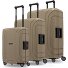 Essentials 15 4-wiel kofferset 3-delig met driepuntsluiting variant cool beige Essentials 15 4-wiel kofferset 3-delig met driepuntsluiting variant cool beige
