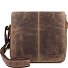 Vintage Schoudertas Leer 20 cm variant brown