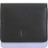 Flores Portemonnee Leer 10 cm variant black-lavander