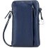  Mobiel telefoonhoesje leer 12 cm variant blue