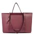  Circle Shopper Tas Leer 38 cm Laptop compartiment variant burgundy