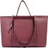  Circle Shopper Tas Leer 38 cm Laptop compartiment variant burgundy