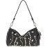  Pepita Schoudertas Leer 20 cm met uitbreidingsplooi variant black
