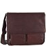 Messenger Leer 40 cm Laptop Compartiment variant braun