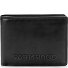  Memphis Portemonnee RFID-bescherming Leer 12.5 cm variant black