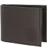  Leather Portemonnee RFID-bescherming Leder 11 cm variant braun-circle bloom